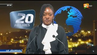 🔴LE JOURNAL 20H AVEC HADJARA CISSE  ACTUALITE ET POLITIQUE  MAR 5 NOV 2024 [upl. by Ruffo891]