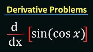 How to Differentiate sincosx  Derivative of sincosx [upl. by Zap40]