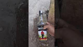 Last Drop in BAGPIPER WHISKY Bottle [upl. by Samale]