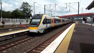 Trains at Geebung [upl. by Pussej]