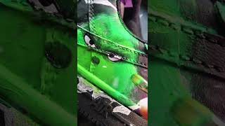 Unique Grinch Custom AF1 Ideas for Christmas  Easy DIY Tutorial dunkareart customshoes art [upl. by Harve381]