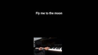 Fly me to the moon  Astrud Gilberto Piano Karaoke Lyrics [upl. by Etnuad]