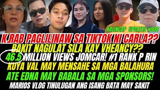 ⭕️KRAB PAGLILINAW SA TIKTOK NI CARLA❗️  ATE EDNA MAY BABALA SA MGA SPONSORS NO DIRECT CONTACT❗️ [upl. by Rebmak]