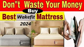 Wakefit Orthopedic Memory Foam Mattress VS Wakefit Ergotech Ecolatex Classic Mattress [upl. by Eldnek]