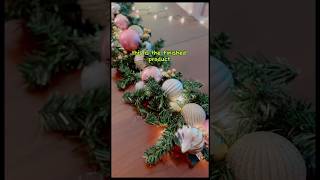 A DIY Christmas Garland 🎄✨🎄✨🎄 christmas christmasgarland christmasdecor garlands [upl. by Othe761]