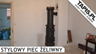 PIEC ŻELIWNY LUCITO MONTAŻ WARSZAWA  PIECE KOMINKOWE  SAUNY  MINIBASENY  TAPISPL [upl. by Oruam555]