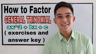 How to Factor General Trinomial in the Form  with exercises and explanation  I Señor Pablo TV [upl. by Idihsar487]