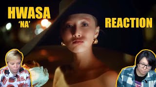 REACTION to 화사 HWASA  NA MV [upl. by Hogle]