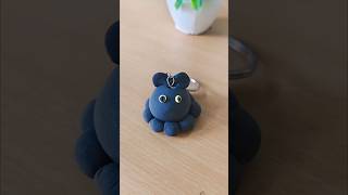 Diy foam clay keychain 🗝️⛓️shorts foamclay keychain diy foam claycraft yt [upl. by Orbadiah]