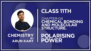 polarising power of the Cation Polarising power of the AnionFajans Rule [upl. by Zetnahs454]