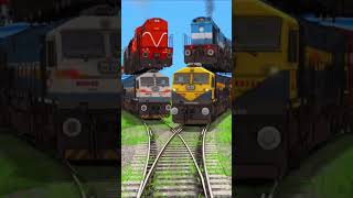 Tejas express overtake Rajdhani express 🥰 train shortsvideo shortsfeed railgadi trainzimulator [upl. by Derina201]