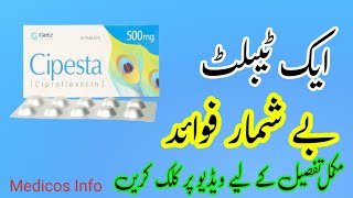 cipesta 500mg tablet uses in urdu  How to use cipesta 500 mg tablet  ciproflixacin 500mg tablet [upl. by Carlyle]