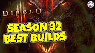 Best Builds in Season 32 Diablo 3  All Classes clear GR150 [upl. by Arihsaj547]