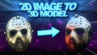 Make 3D models with Ai  2D images to 3D model [upl. by Denbrook]