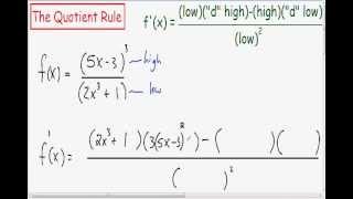 Quotient Rule 2 [upl. by Us]