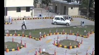 Demo of LMV Car Driving test in GandhinagarGujarat 1 4 [upl. by Everest]