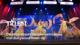 Bollywood dansgroep Dharkan laat publiek SMELTEN met swingende mashup  Hollands Got Talent [upl. by Catherin]