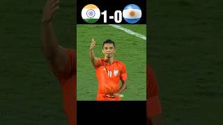 Sunil Chhetri Aura 🥶  Argentina vs India Penalty Shootout World Cup Final 2026 Imaginary football [upl. by Allesig]