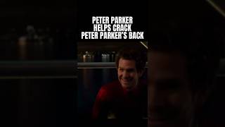 PETER PARKER HELPS CRACK PETER PARKER’S BACK 🤼💯👍Marvelcomics Cinema ￼Action [upl. by Akcirderf16]