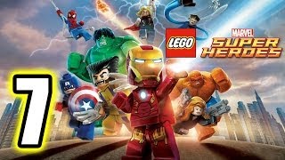 LEGO Marvel Super Heroes Walkthrough PART 7 PS3 Lets Play Gameplay TRUEHD QUALITY [upl. by Ahsinyar]