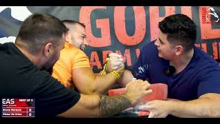 Pieter De Vries vs Bruno Morante Armwrestling Supermatch [upl. by Donalt]