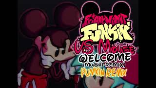 FNF Vs Mouse Unofficial Welcome Original Remix By Mushi PumkinREmix [upl. by Adimra]