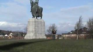 Tuireadh Iain Ruaidh played on the pipes at Bannockburn [upl. by Blanchette]