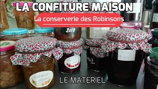 Confiture maison  mon matériel ingrédients et organisation [upl. by Oicangi]