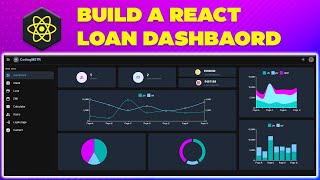 Loan Management Dashboard Using MUI Charts and Firebase [upl. by Amaty]