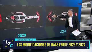 HAAS PRESENTÓ SU NUEVO MONOPLAZA VF24 telemetricof1 [upl. by Kyre]