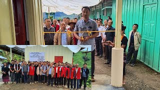 Inauguration of newly constructed school building of GMS new Pangsha [upl. by Grunenwald735]