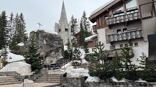 Courchevel 1850 Walking Tour 3162022 [upl. by Iad918]