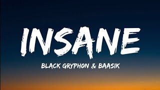 Black Grpyh0n amp Baasik Insane Lyrics Video [upl. by Luaped]