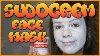 Sudocrem Face Mask 🌟 Hannah Phillips Real 🌟 [upl. by Cheston]