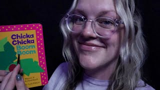 ASMR Tapping Tracing amp Reading Childrens Books to Put You to Sleep [upl. by Palm]