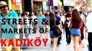 Streets and Markets of Kadıköy  Istanbul Travel Guide [upl. by Wollis649]