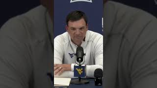 Odd answer by Neal Brown 🤨 [upl. by Hilton237]