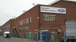 Ford Dagenham stamping and body plant Demolition Final [upl. by Nikal]