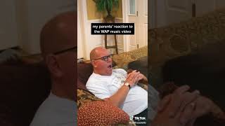 Parents reaction to WAP by cardib and meganthestalion [upl. by Prochoras]