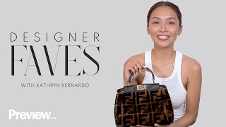 Kathryn Bernardo Shares Her Favorite Designer Items  Designer Favorites  PREVIEW [upl. by Osnerol132]