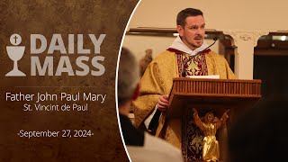 Catholic Daily Mass  Daily TV Mass  September 27 2024 [upl. by Damick]