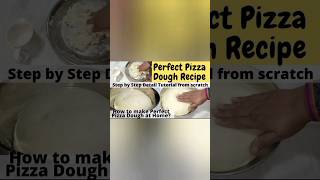 Perfect Pizza Dough Trick👌 [upl. by Ahsinut]