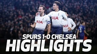 HIGHLIGHTS  SPURS 10 CHELSEA  Carabao Cup semifinal first leg [upl. by Egdirdle]