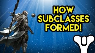 Destiny Lore How Subclasses were formed  Myelin Games [upl. by Jaimie]