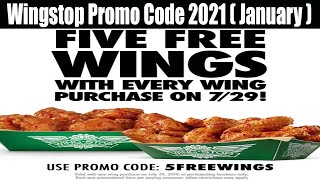 Wingstop Promo Code 2021 January Know About The Distinctive Flavors Watch Now [upl. by Alethea177]