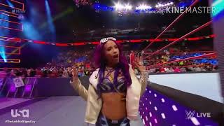 Sasha Banks Entrance RAW Feb 19 2018 HD [upl. by Neufer]