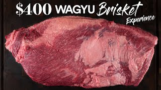 I cooked this EXPENSIVE Wagyu Brisket and Its INSANE [upl. by Vala]