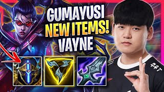 GUMAYUSI TRIES VAYNE WITH NEW ITEMS  T1 Gumayusi Plays Vayne ADC vs Zeri  Season 2024 [upl. by Goodrow112]