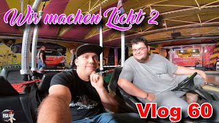 SpeedVlog 060  Wir bringen Licht in die Bude 2  Autoscooter No Limit Frank [upl. by Waldack]