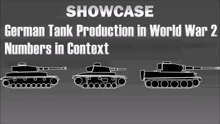 Showcase German Tank Production in World War 2 [upl. by Madea762]